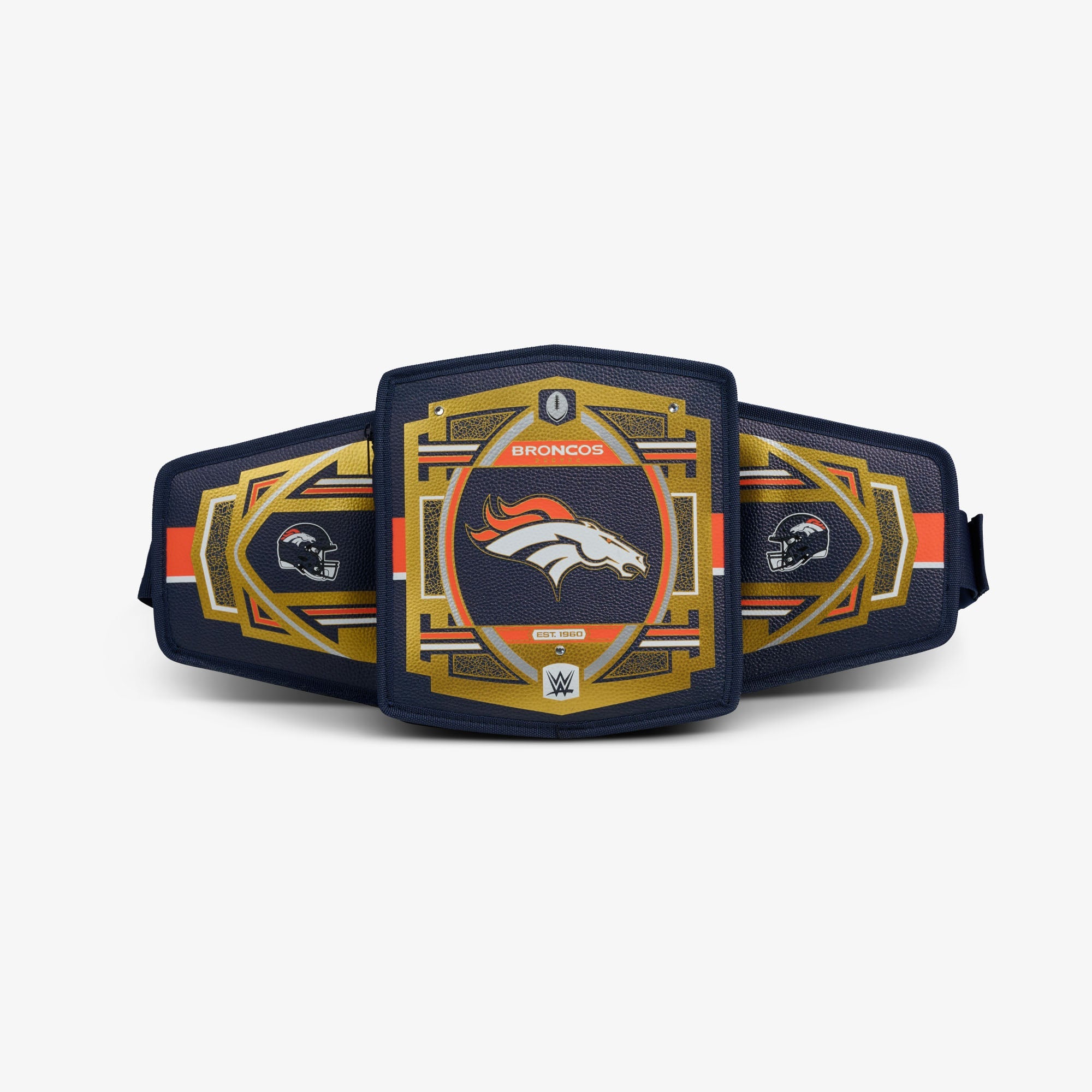 NFL WWE Cooler Fanny Pack C3 - Broncos - Front View