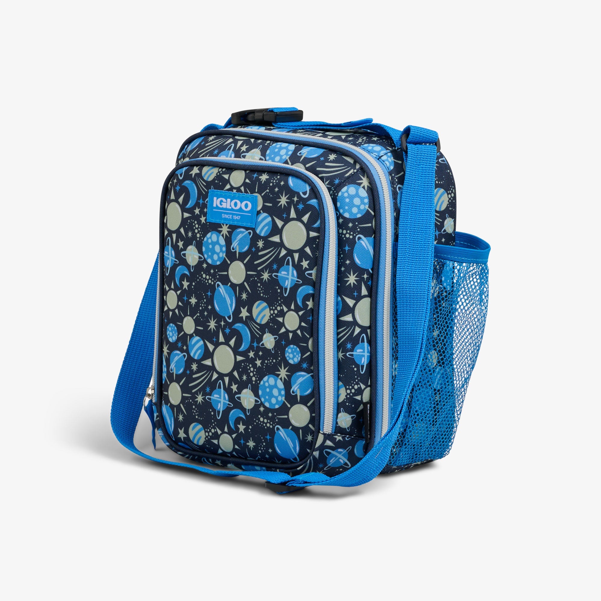 Kids Lunch Glow Vertical Cooler + Bento Box O8 - Cosmic Glow - Product View