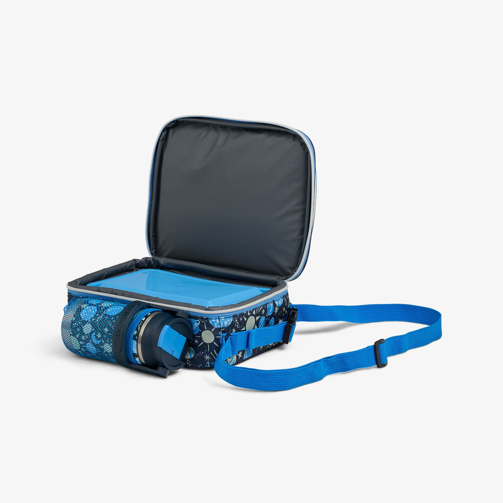 Kids Lunch Glow Vertical Cooler + Bento Box O8 - Cosmic Glow - Product View