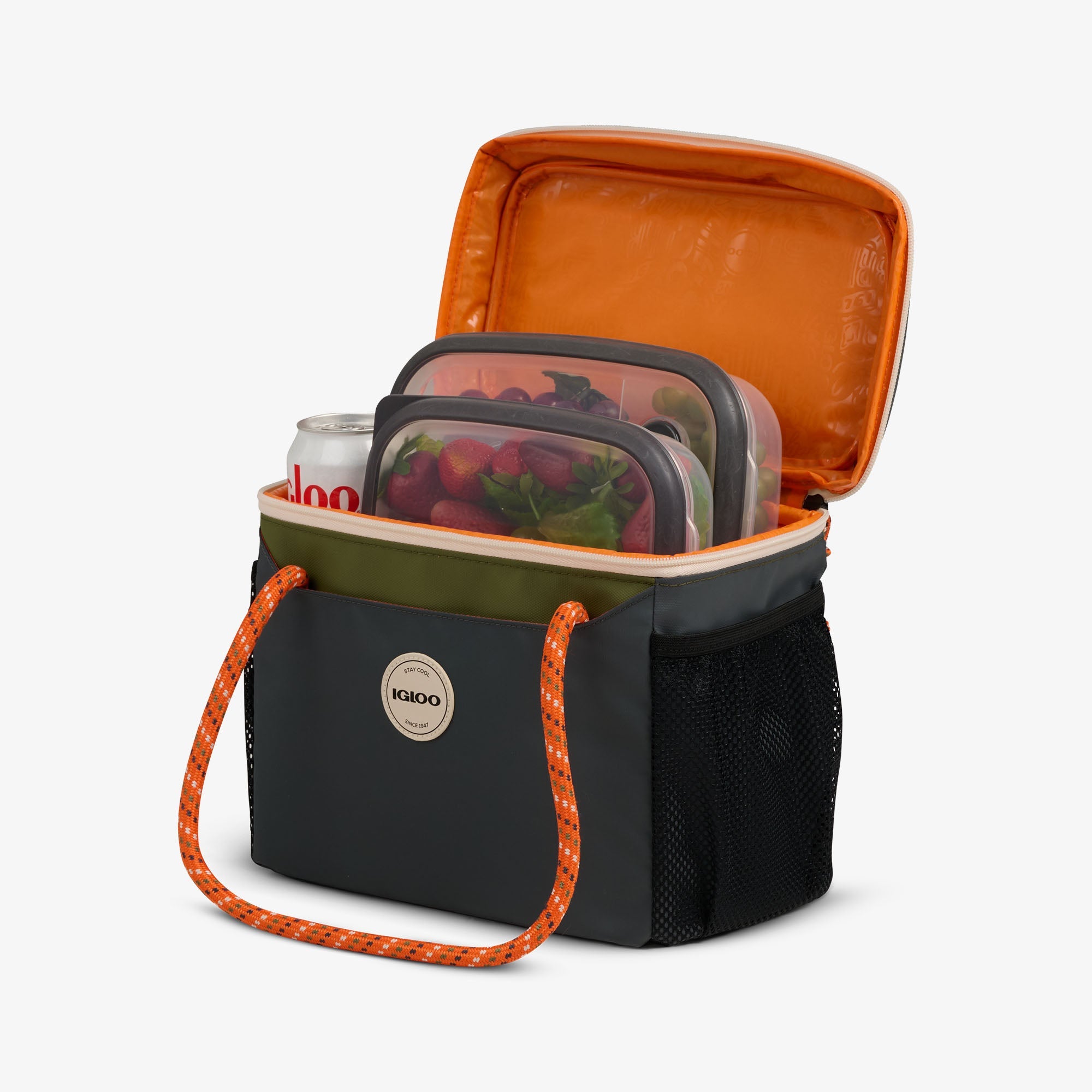 Summit Cube 12-Can Cooler Bag O7 - Tactical Gray - Product View