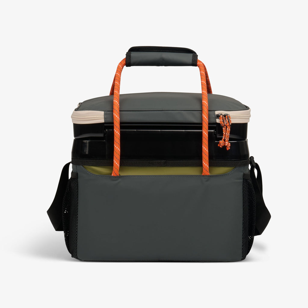 Summit Cool Fusion 18-Can Cooler Bag I3 - Tactical Gray - Back View