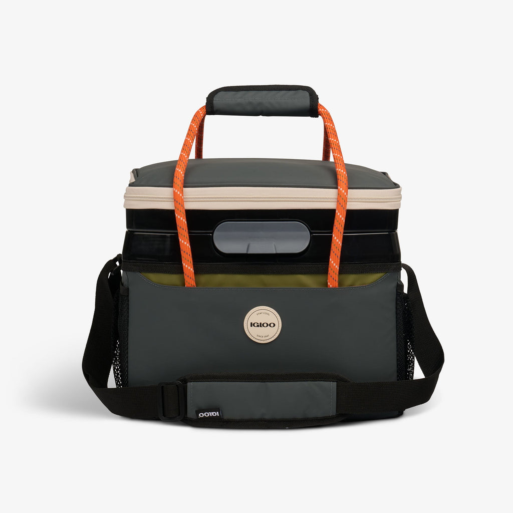 Summit Cool Fusion 18-Can Cooler Bag I3 - Tactical Gray - Front View