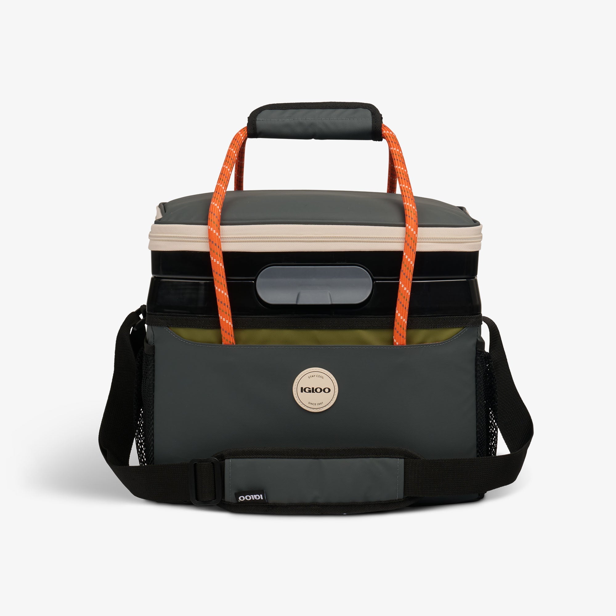Summit Cool Fusion 18-Can Cooler Bag I3 - Tactical Gray - Front View