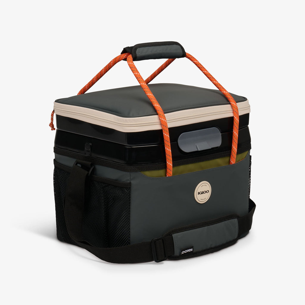 Summit Cool Fusion 18-Can Cooler Bag I3 - Tactical Gray - Product View
