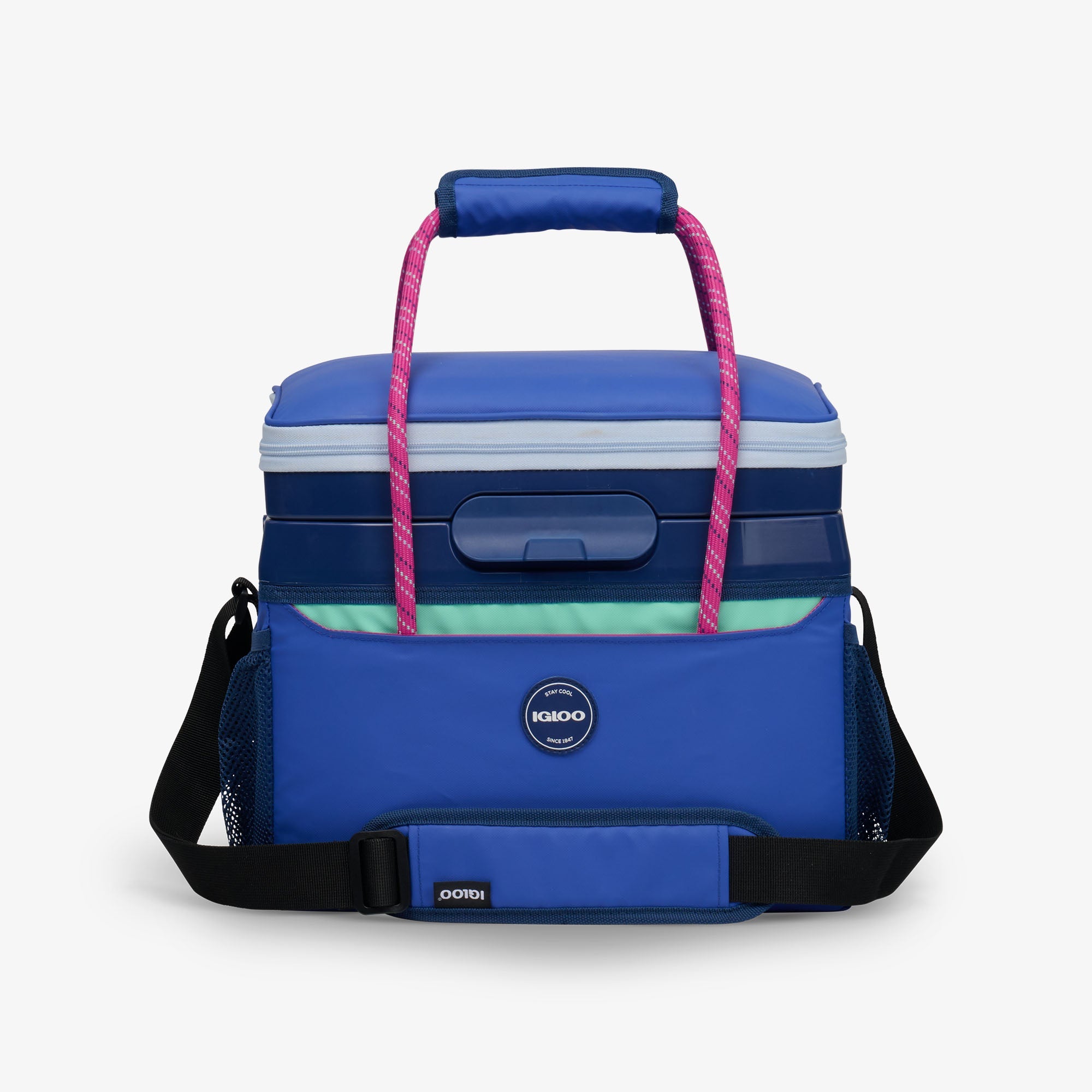 Summit Cool Fusion 18-Can Cooler Bag I3 - Electric Indigo - Front View