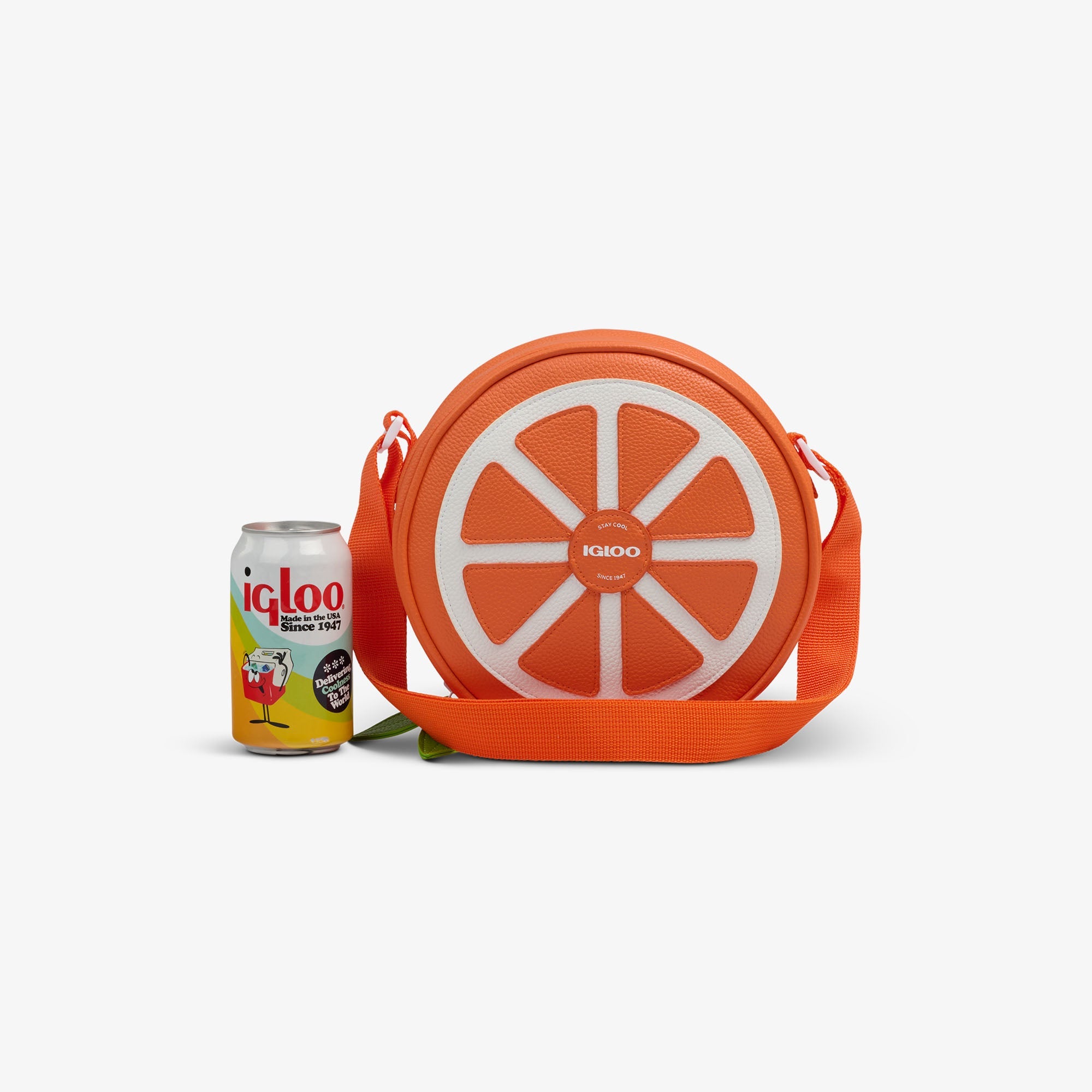 Citrus Crossbody Cooler Bag I9 - Orange - Size View