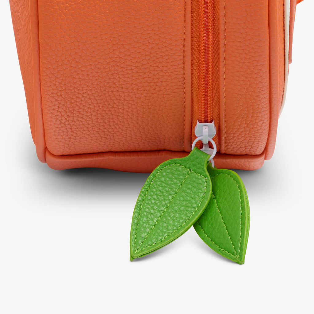 Citrus Crossbody Cooler Bag I9 - Orange - Zipper View