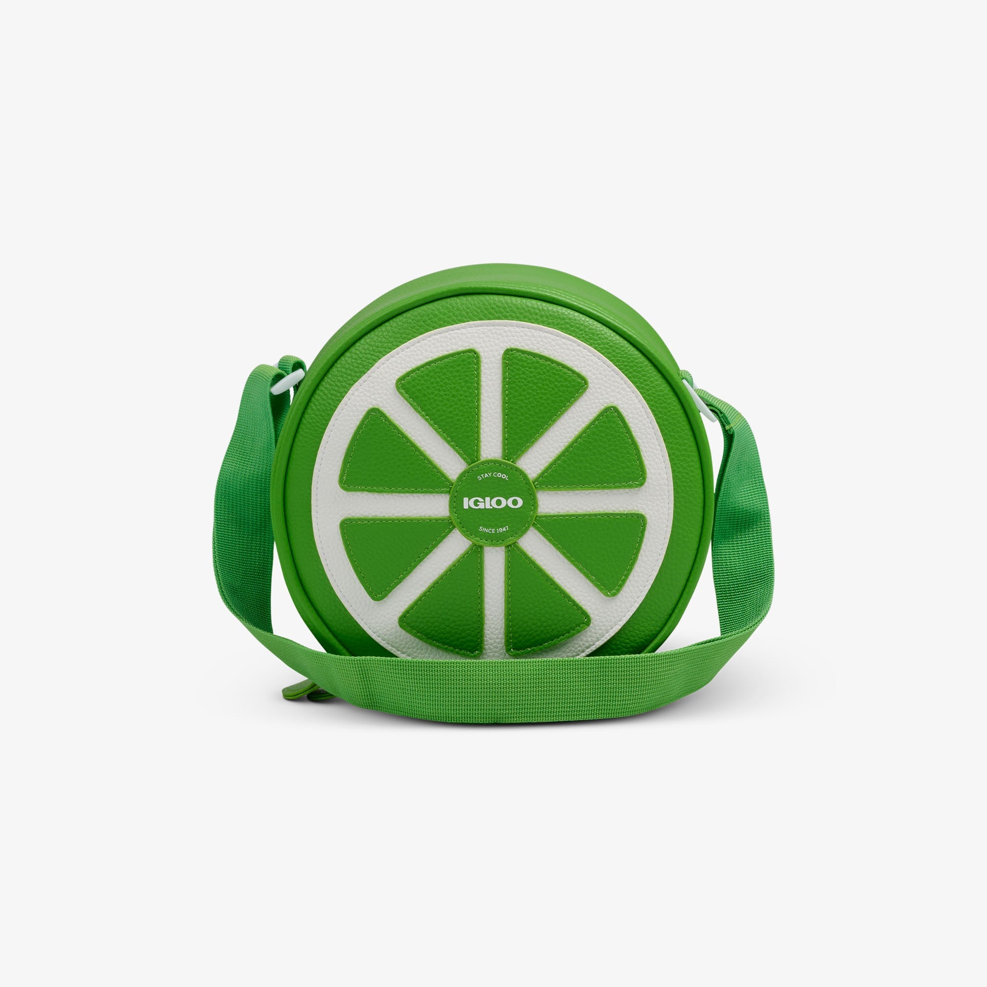 Citrus Crossbody Cooler Bag I9 - Lime - Front View
