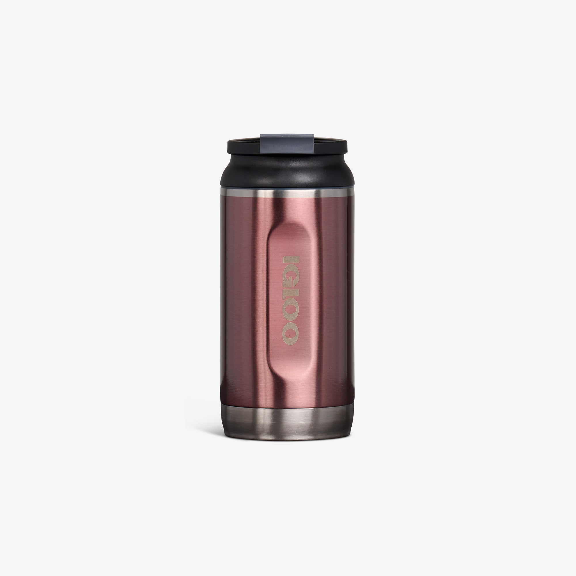 12 Oz Flip ‘n’ Sip Tumbler P7 - Gloss Flamingo - Front View