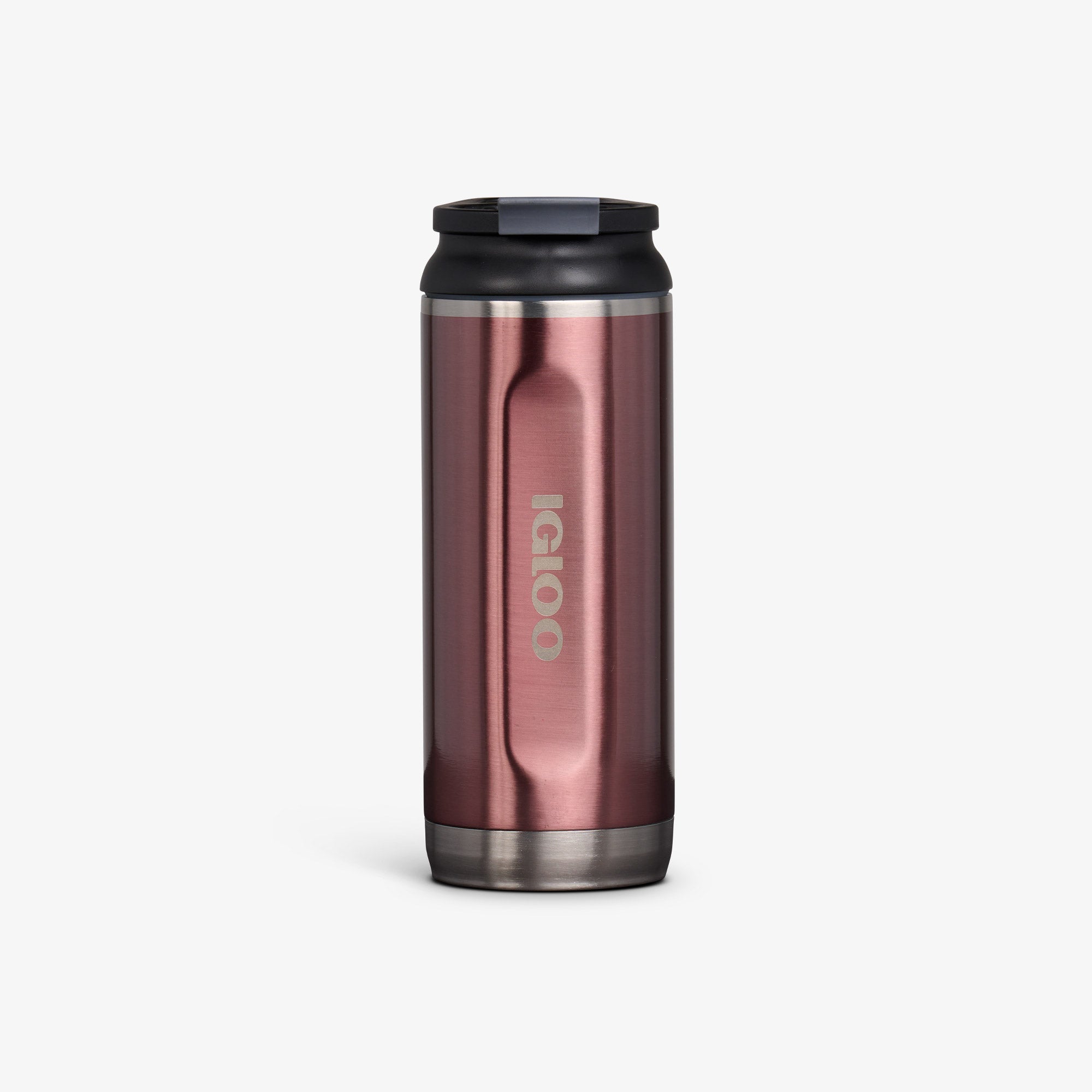 16 Oz Flip ‘n’ Sip Tumbler U7 - Gloss Flamingo - Front View