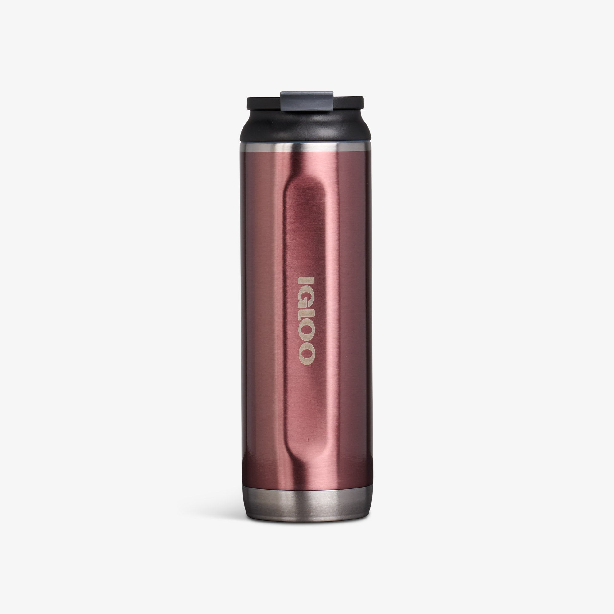 20 Oz Flip ‘n’ Sip Tumbler J8 - Gloss Flamingo - Front View
