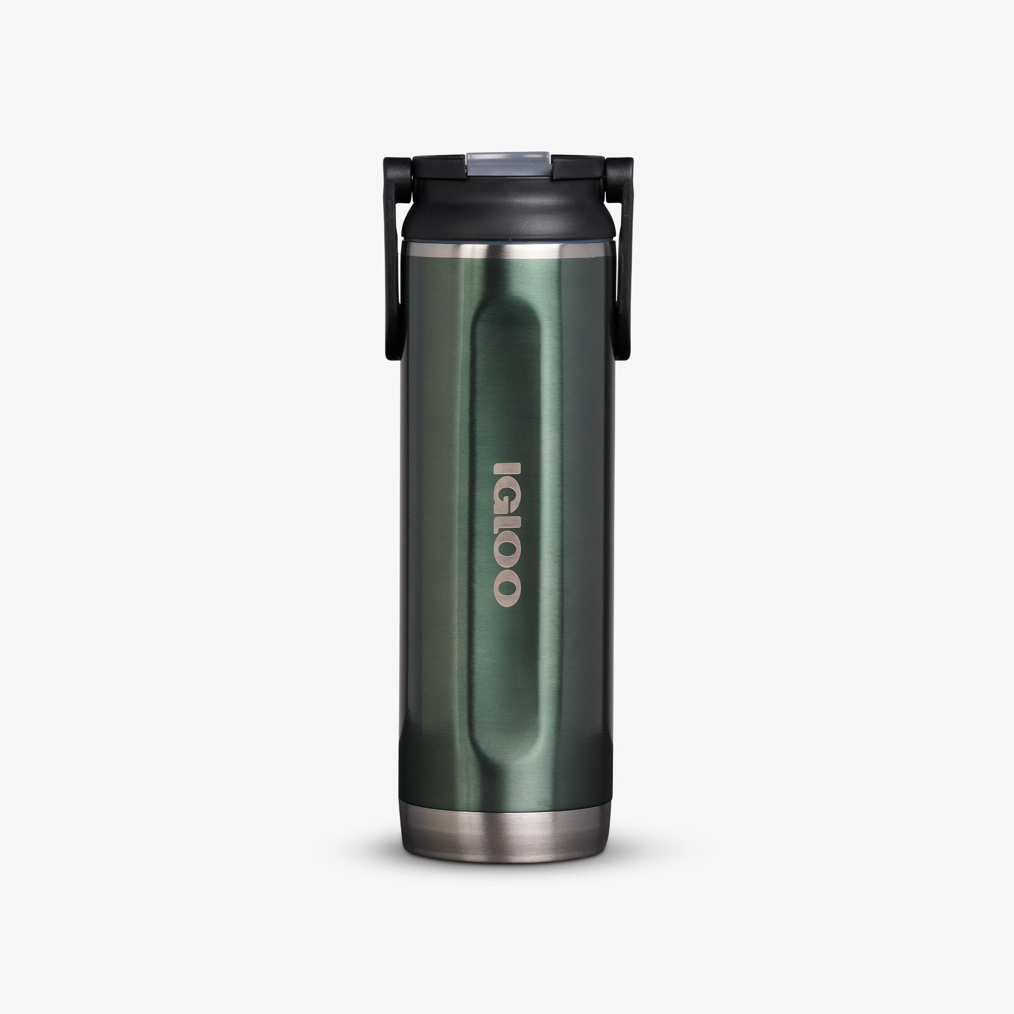 20 Oz Sport Sipper Bottle E2 - Gloss Spruce - Front View