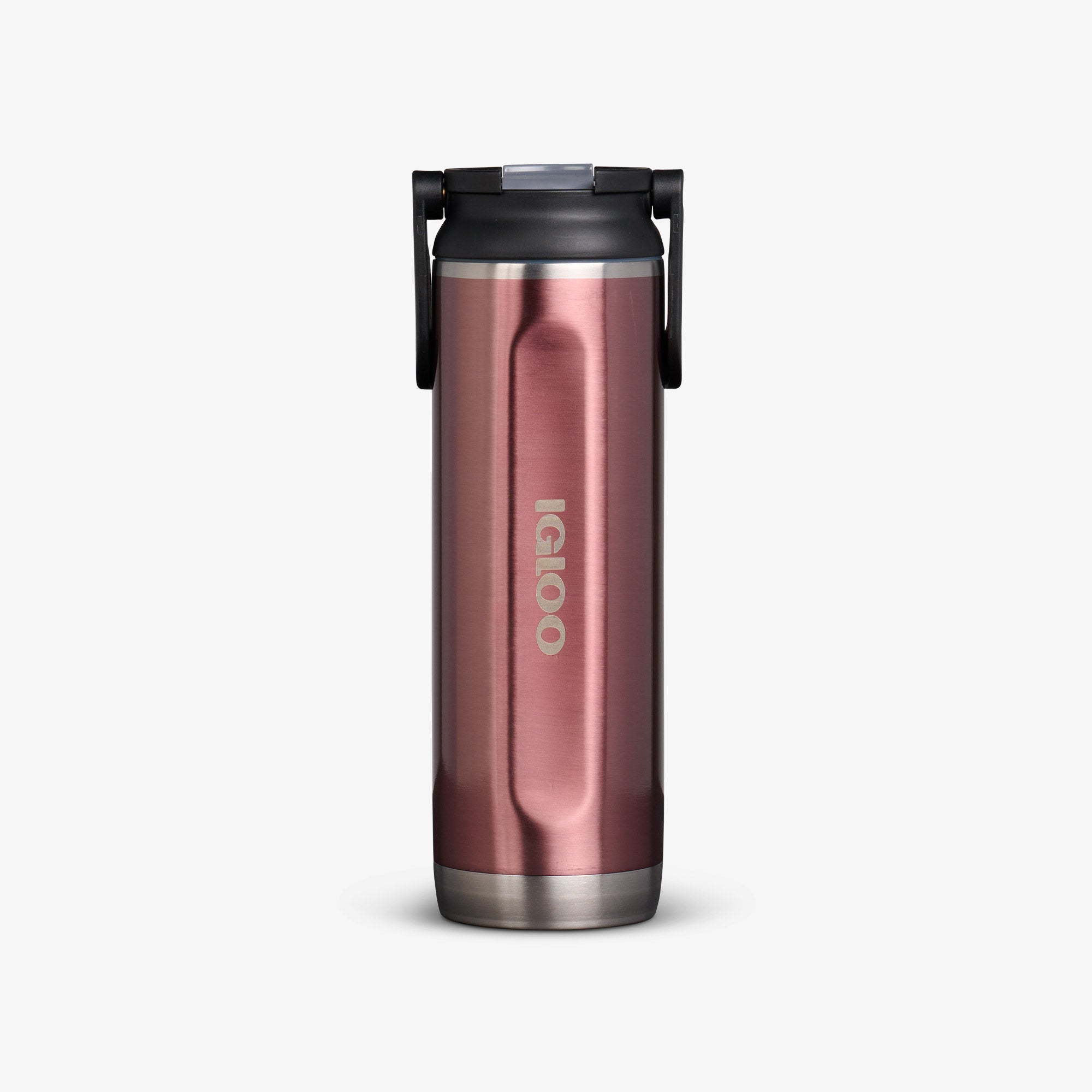 20 Oz Sport Sipper Bottle E2 - Gloss Flamingo - Front View