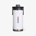 36 Oz Twist ‘n’ Chug Bottle P8 - Gloss White - Front View