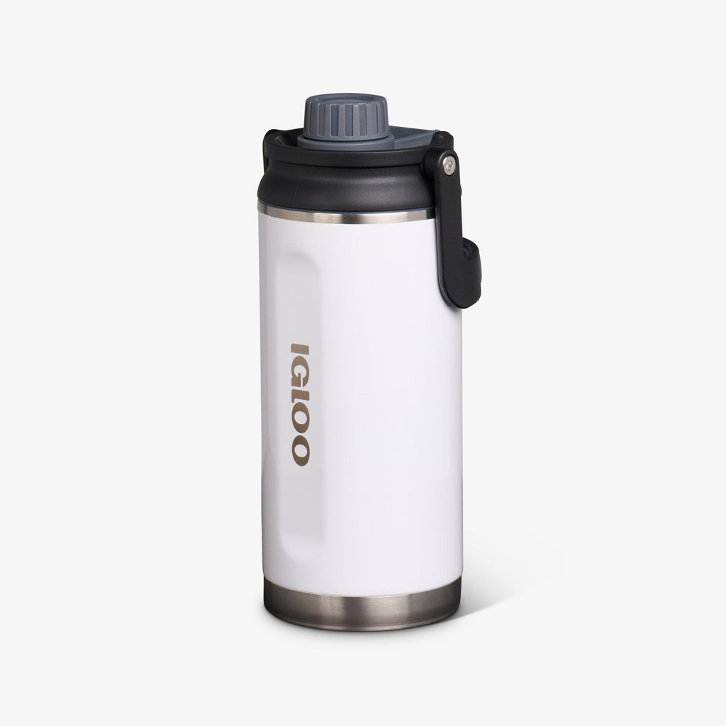 36 Oz Twist ‘n’ Chug Bottle P8 - Gloss White - Product View