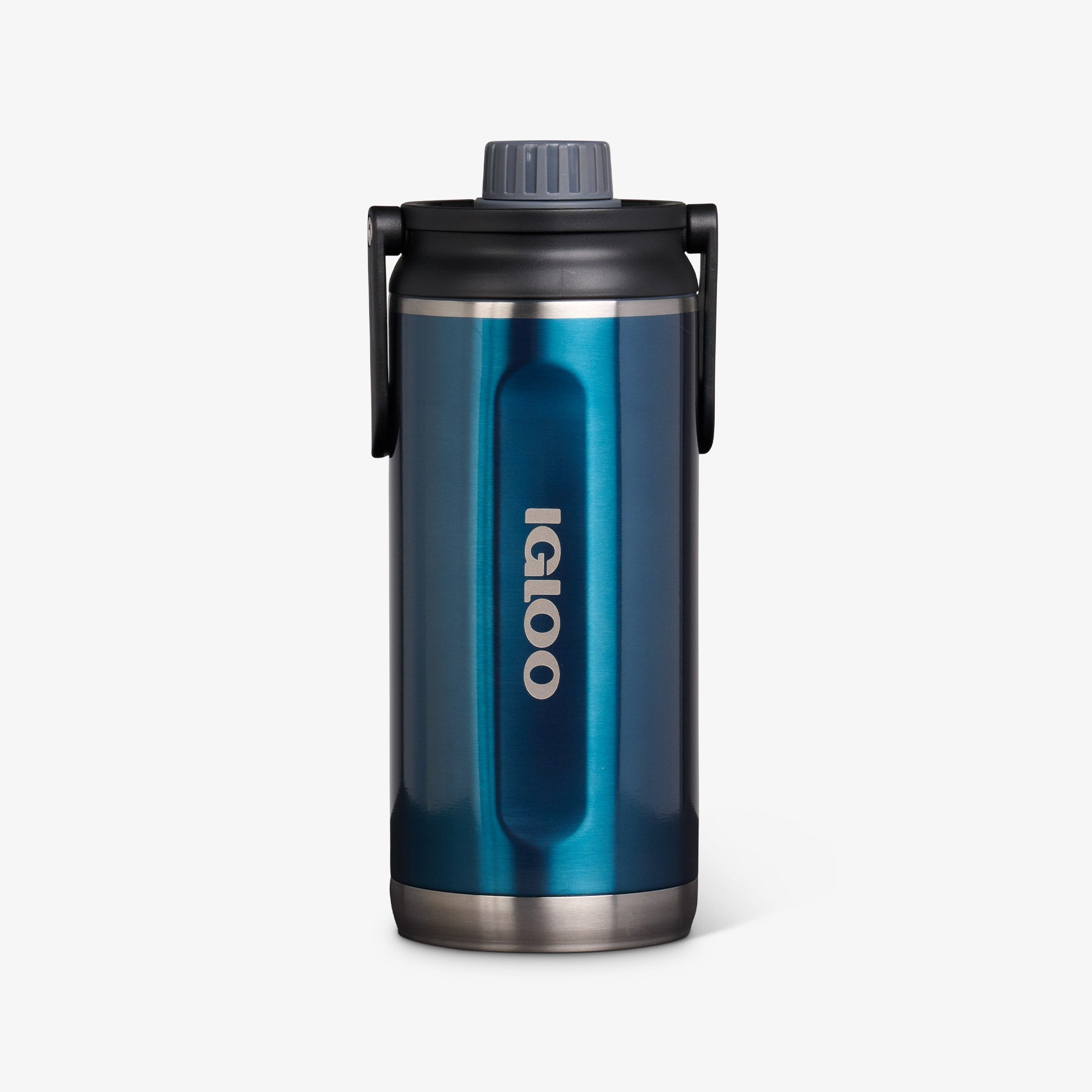 36 Oz Twist ‘n’ Chug Bottle P8 - Gloss Modern Blue - Front View