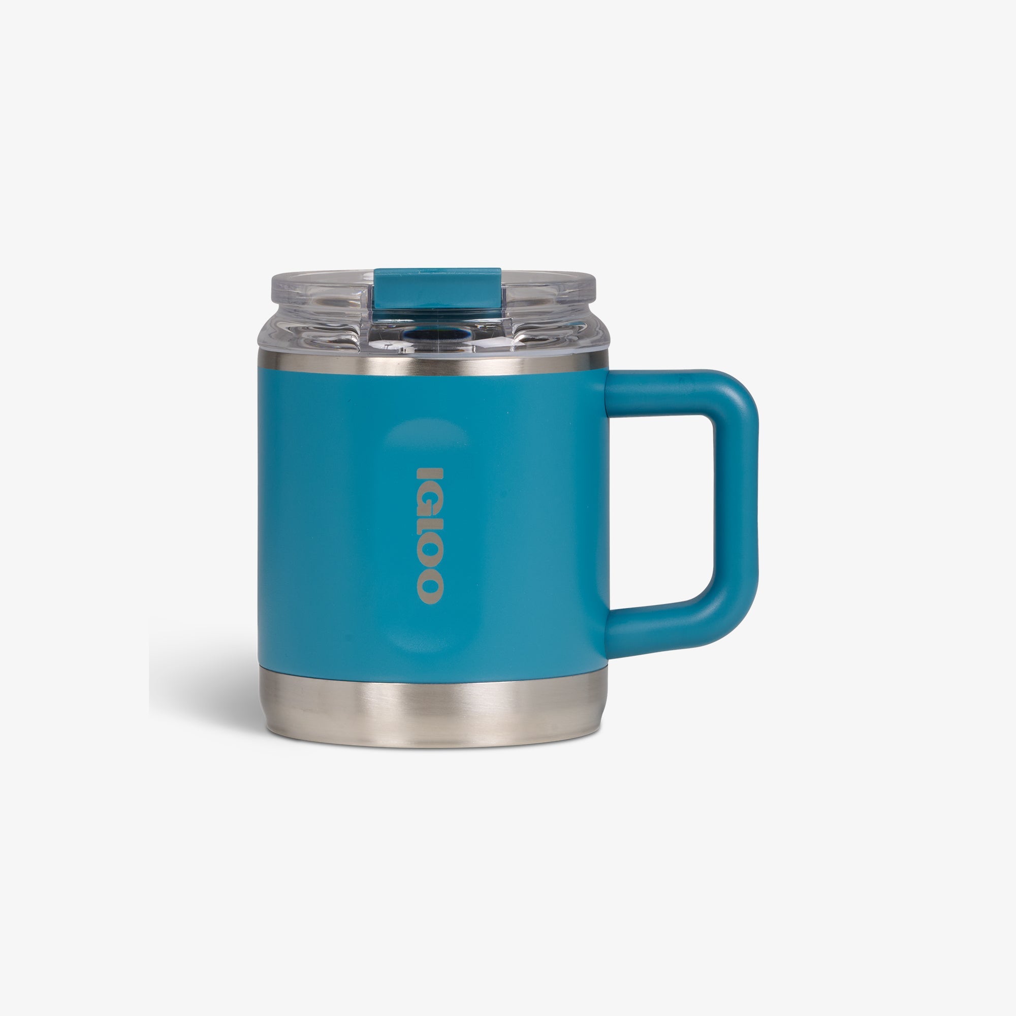 15 Oz Coffee Mug E9 - Modern Blue - Front View