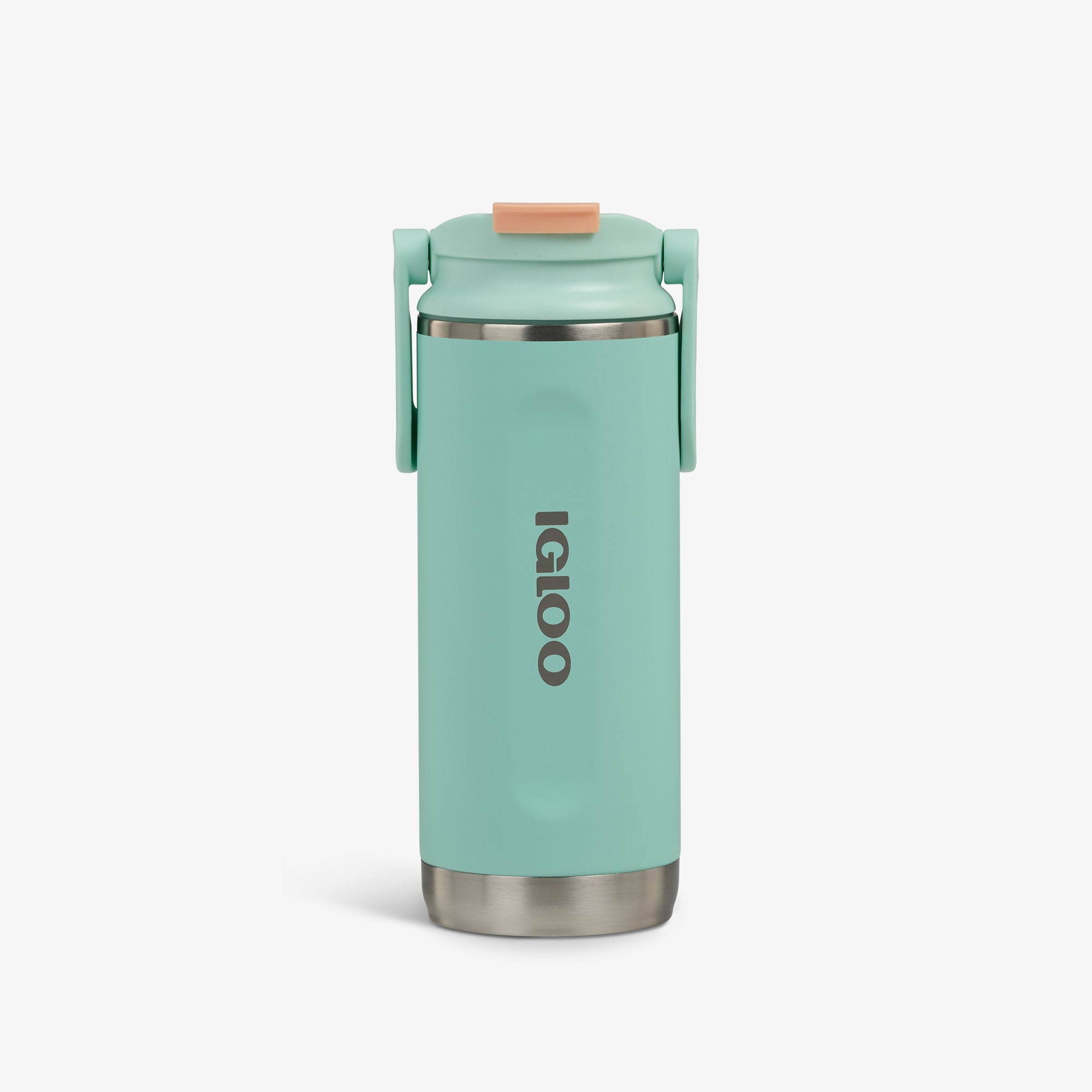 16 Oz Flip ‘n’ Sip Tumbler U7 - Seafoam Green - Front View
