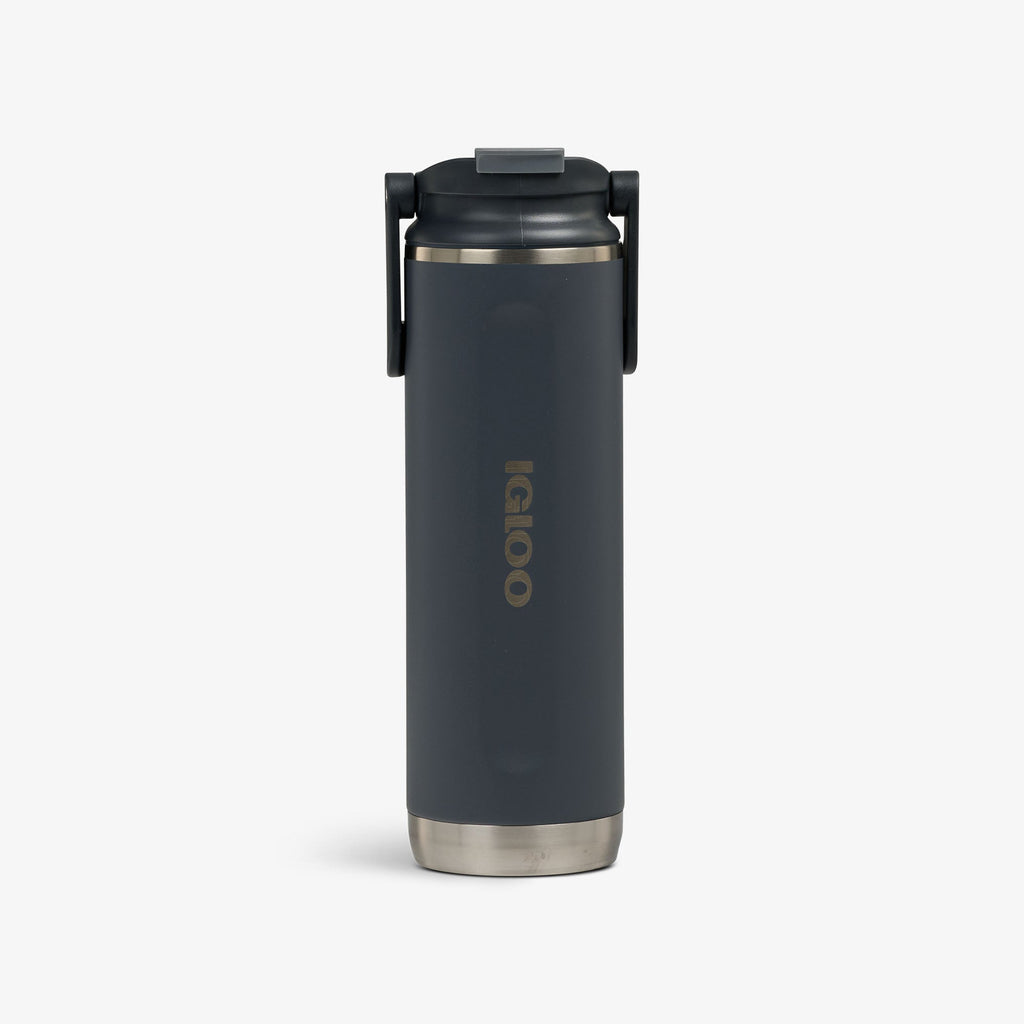 20 Oz Flip ‘n’ Sip Tumbler J8 - Carbonite - Front View