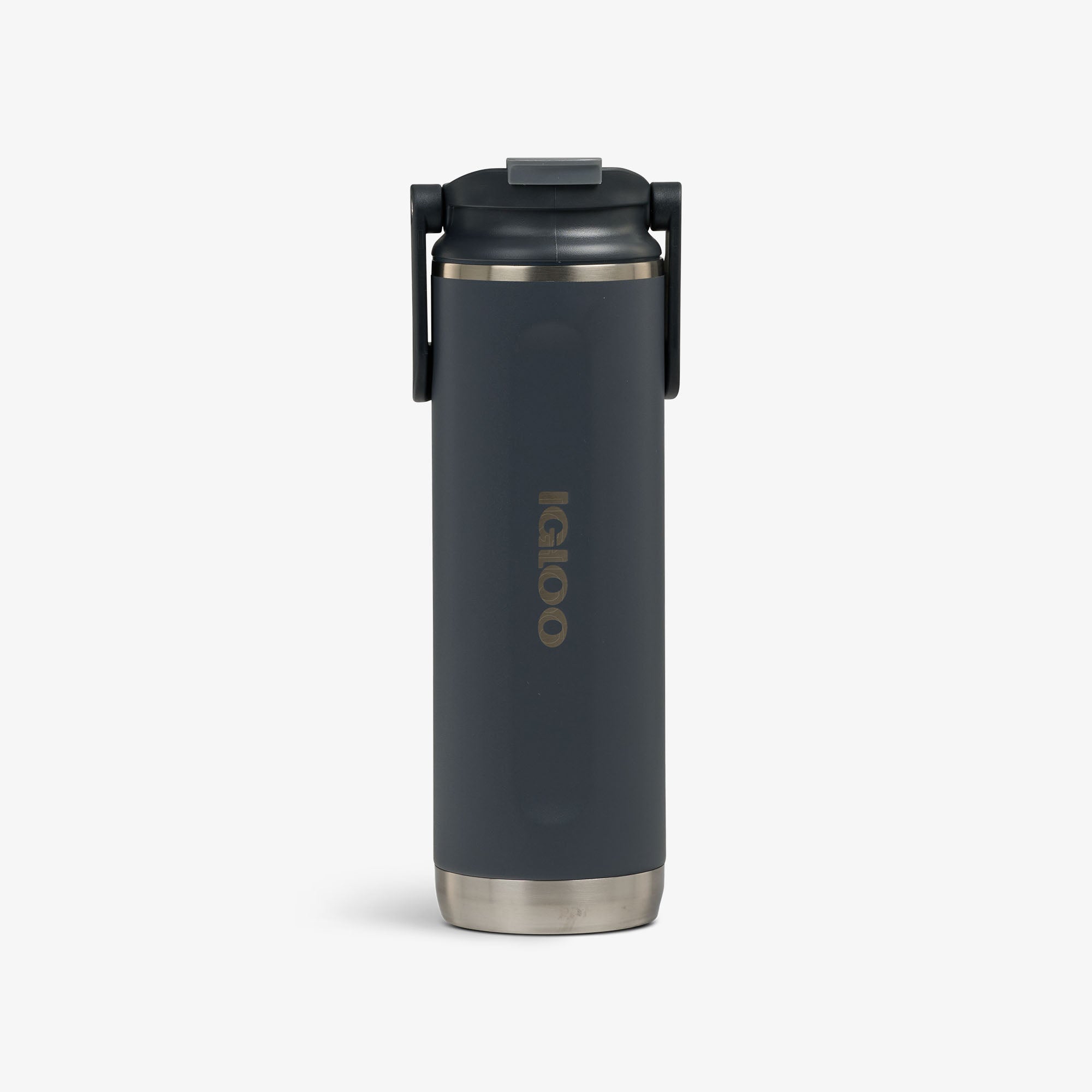 20 Oz Flip ‘n’ Sip Tumbler J8 - Carbonite - Front View