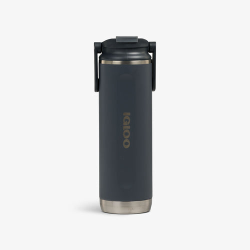 20 Oz Flip ‘n’ Sip Tumbler J8 - Carbonite - Front View