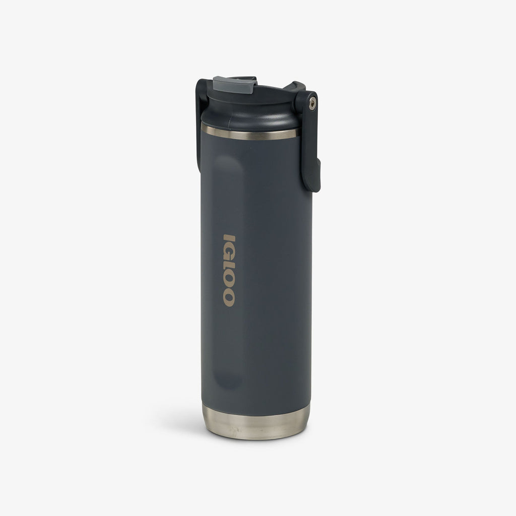 20 Oz Flip ‘n’ Sip Tumbler J8 - Carbonite - Product View