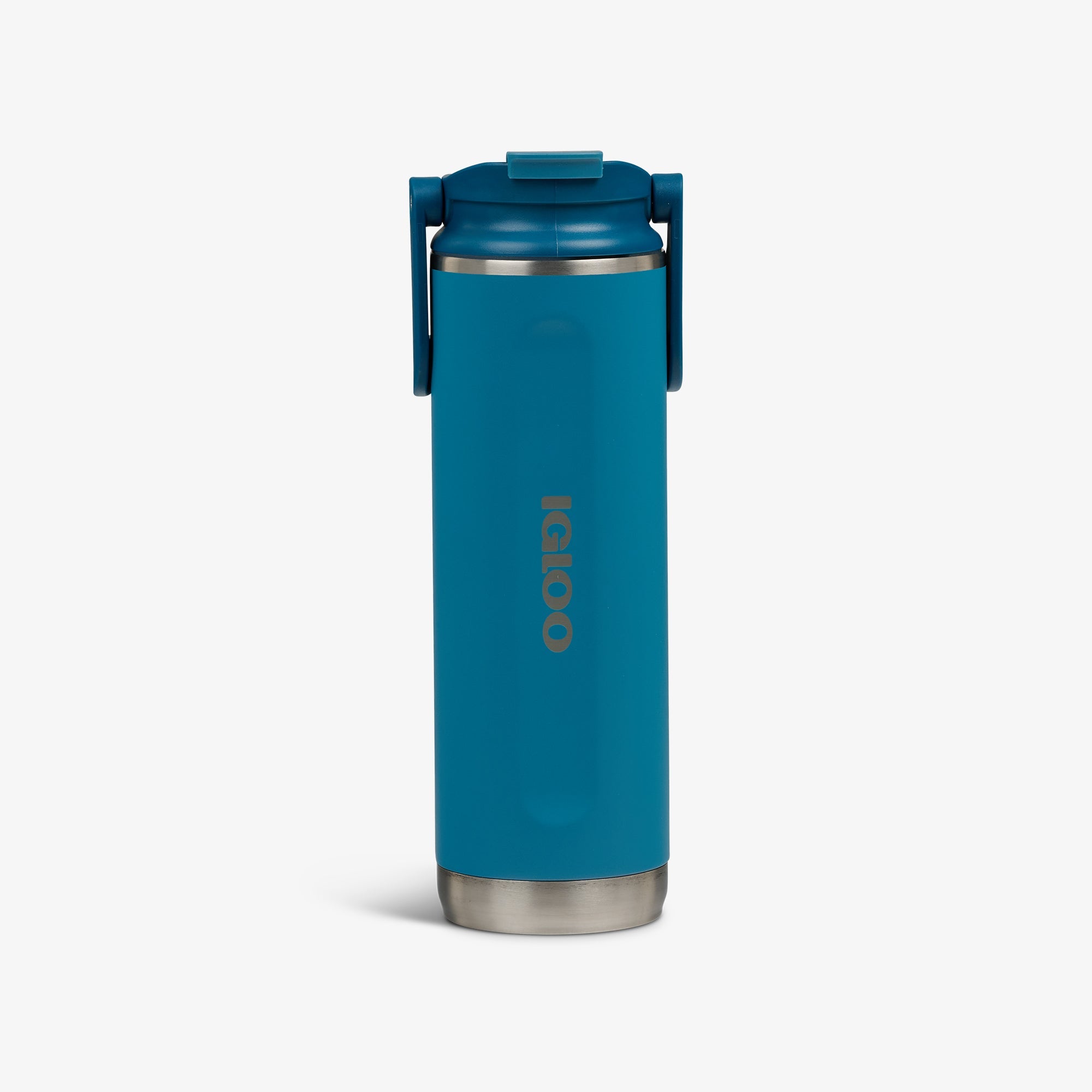20 Oz Flip ‘n’ Sip Tumbler J8 - Modern Blue - Front View
