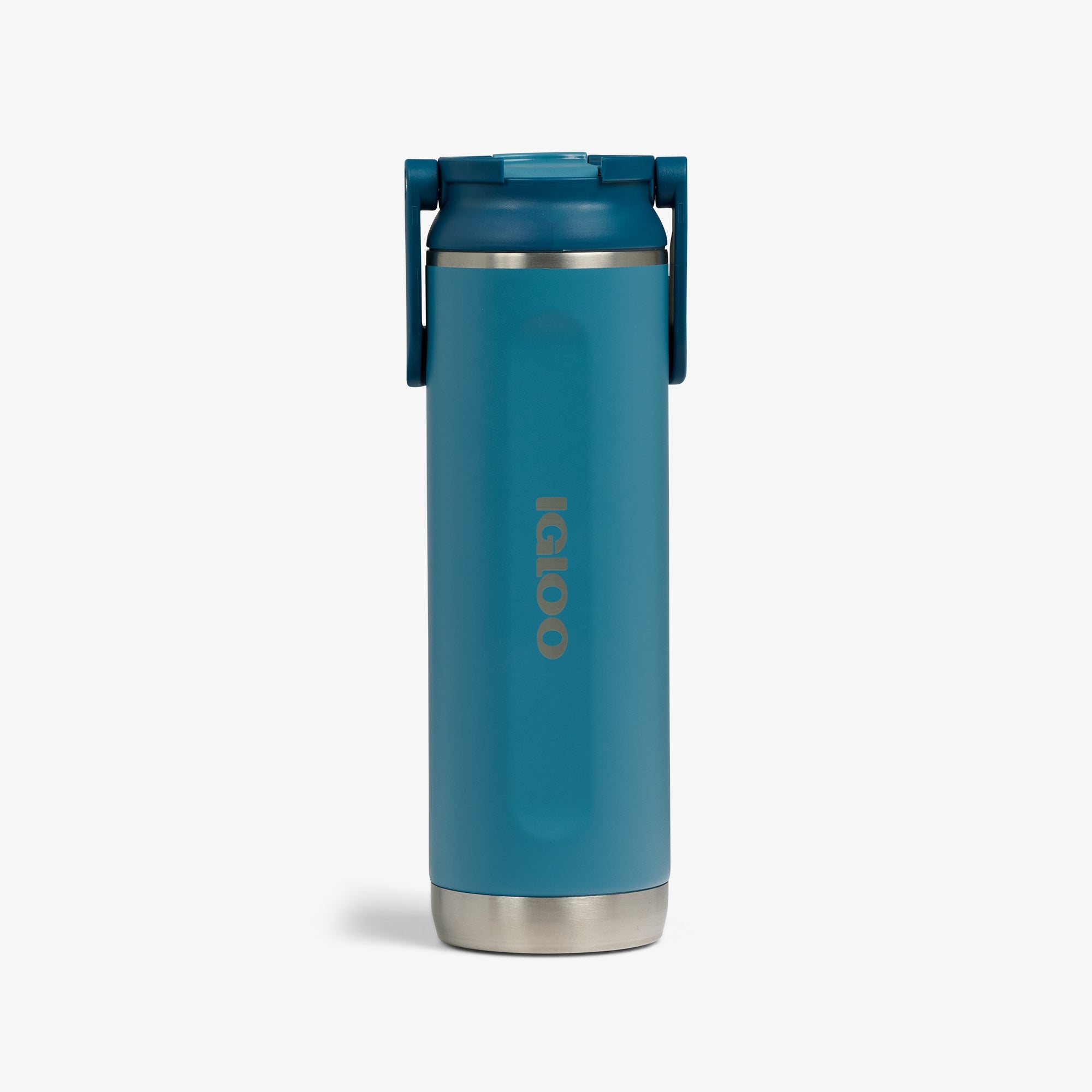 20 Oz Sport Sipper Bottle E2 - Modern Blue - Front View