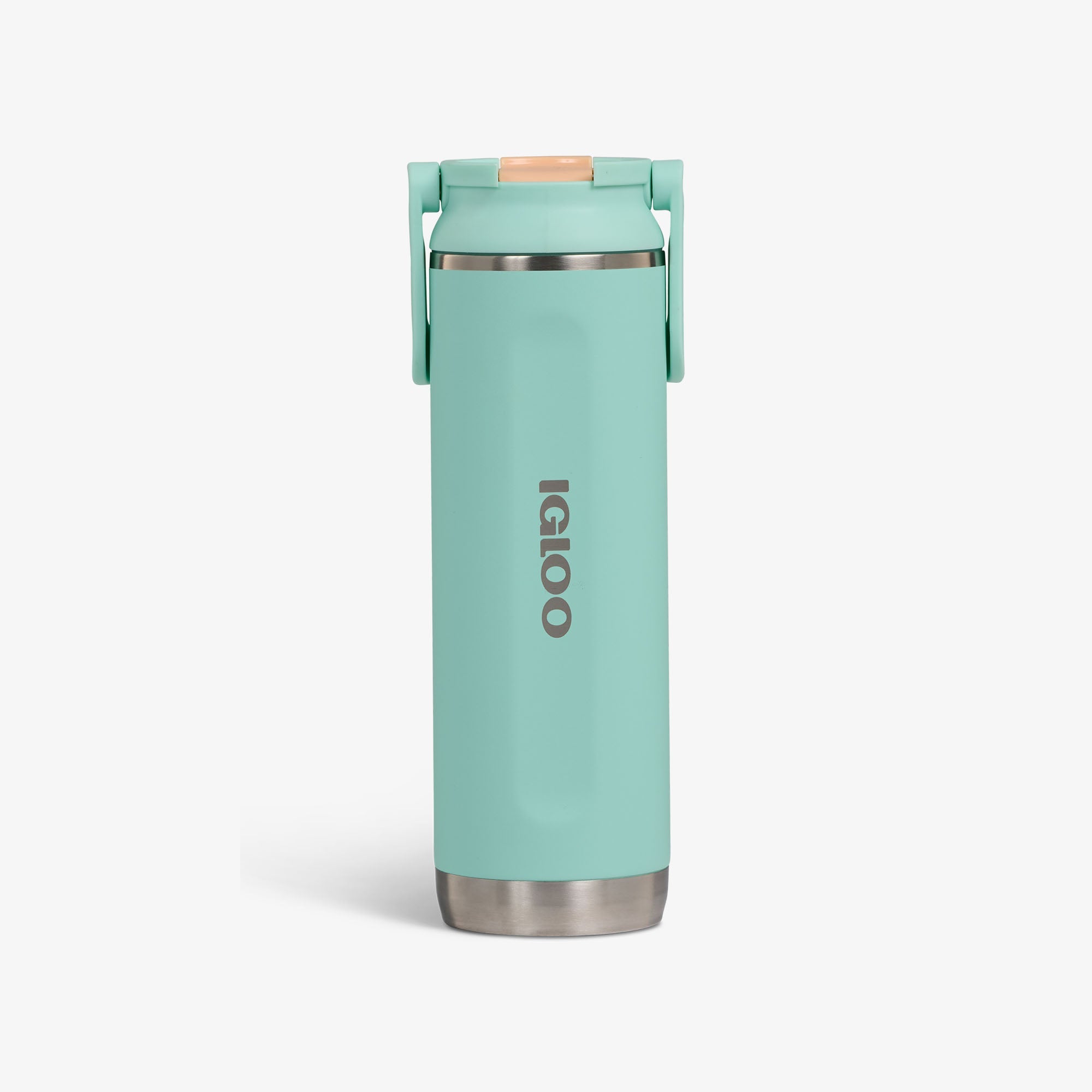 20 Oz Sport Sipper Bottle E2 - Seafoam Green - Front View