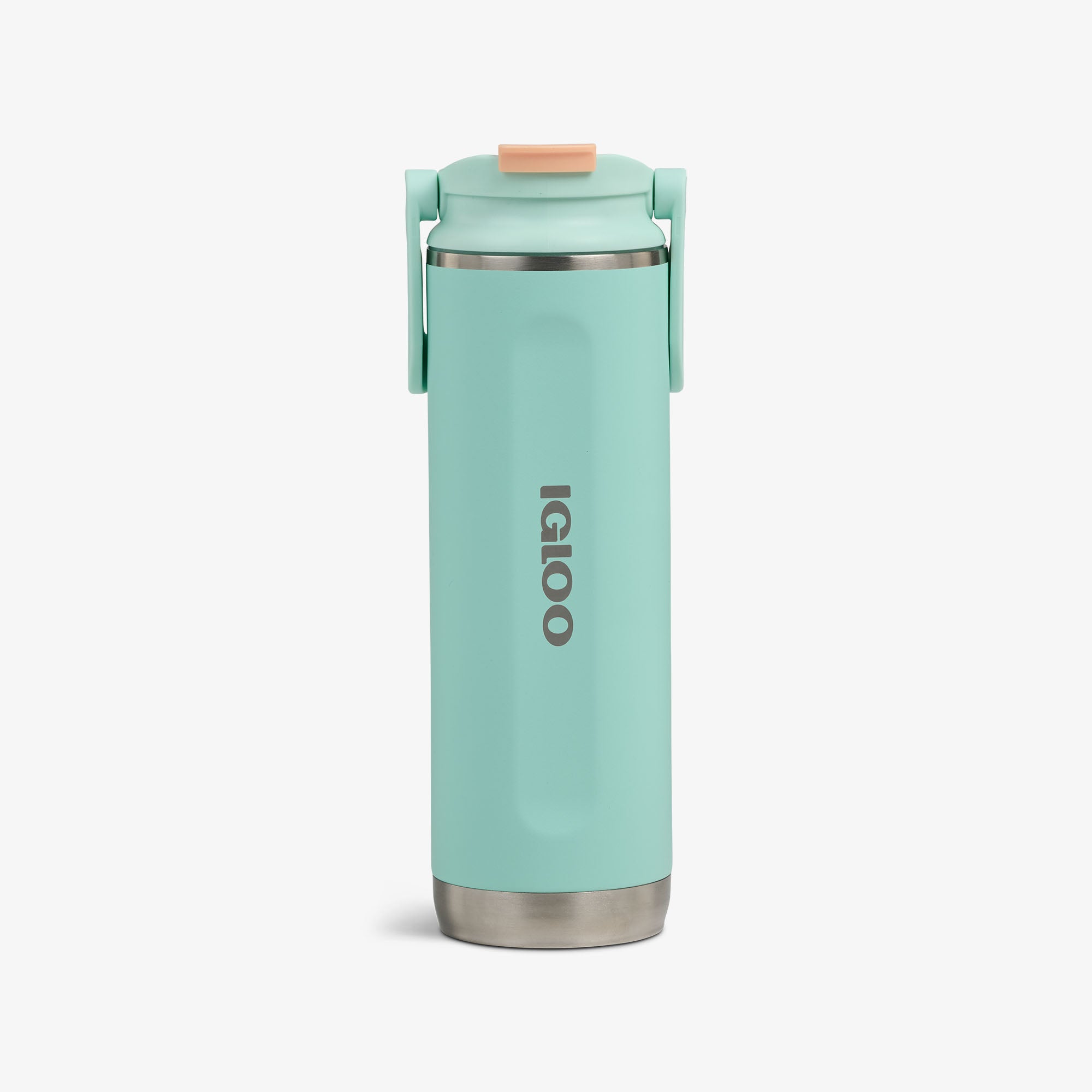 20 Oz Flip ‘n’ Sip Tumbler J8 - Seafoam Green - Front View