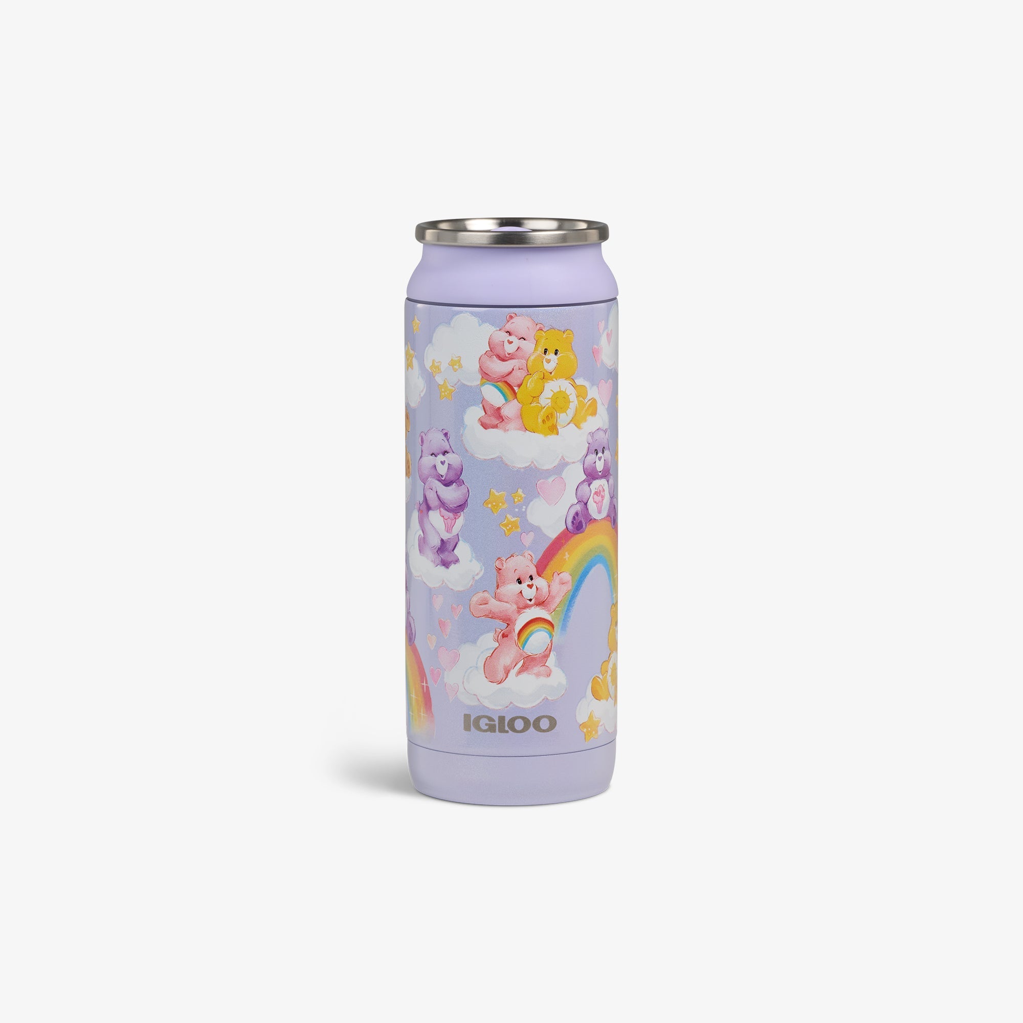 The Care Bears™ 16 Oz Can Y2 - Purple - Front View