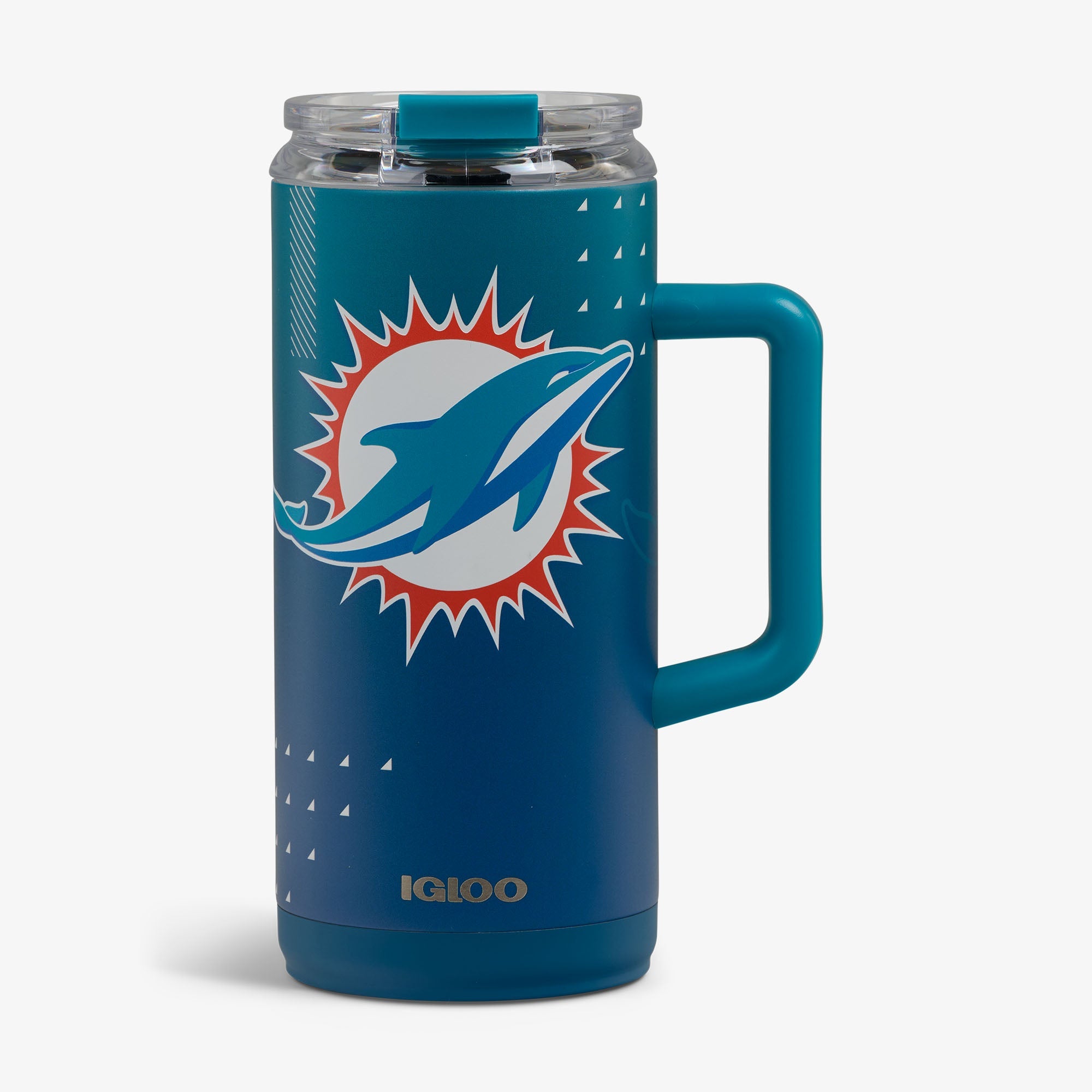 NFL 1L Beer Mug L6 - Dolphins - Front View