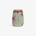 Floral 10 Oz Wine Tumbler B0 - Sage - Front View