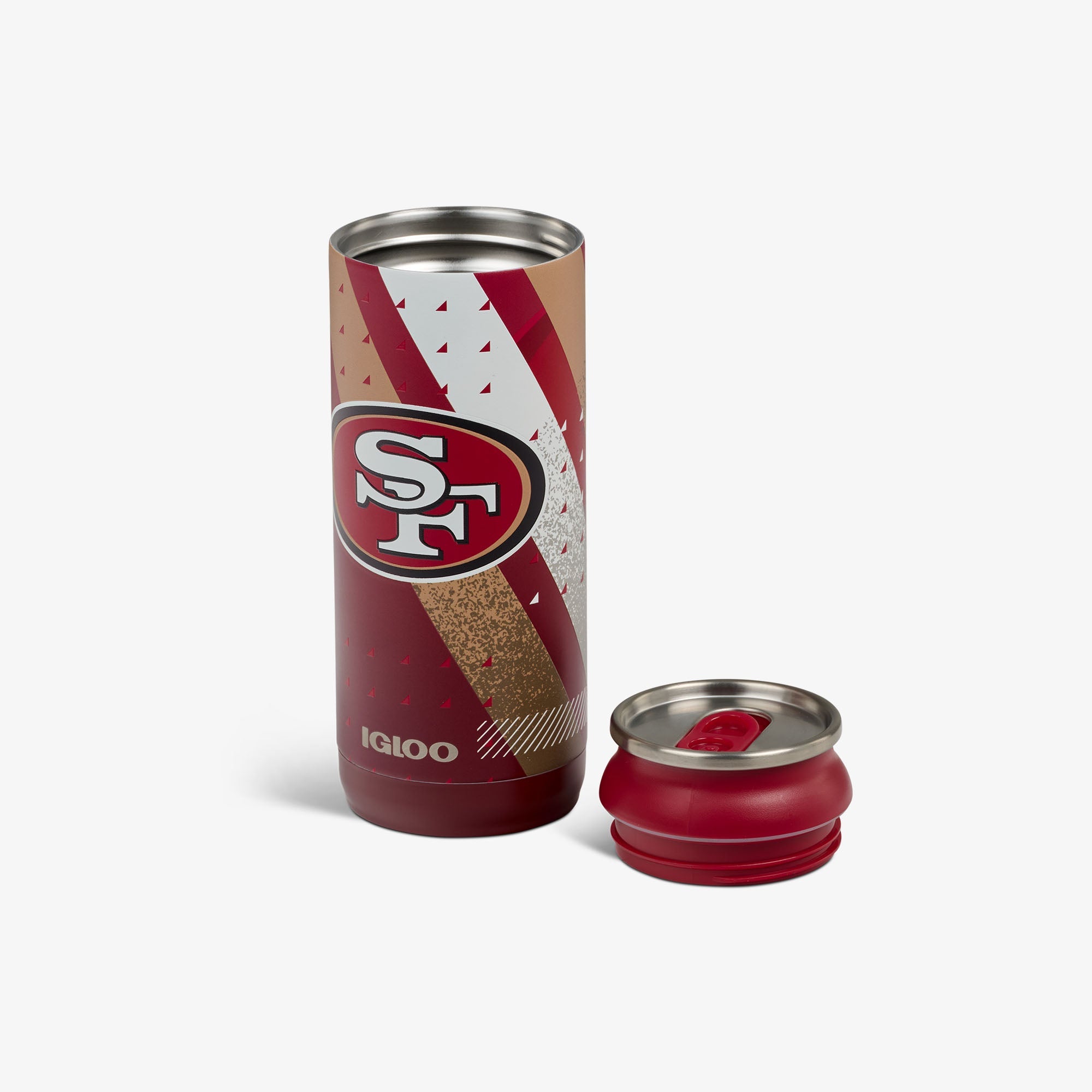 NFL 16 Oz Can N6 - 49ers - Open View