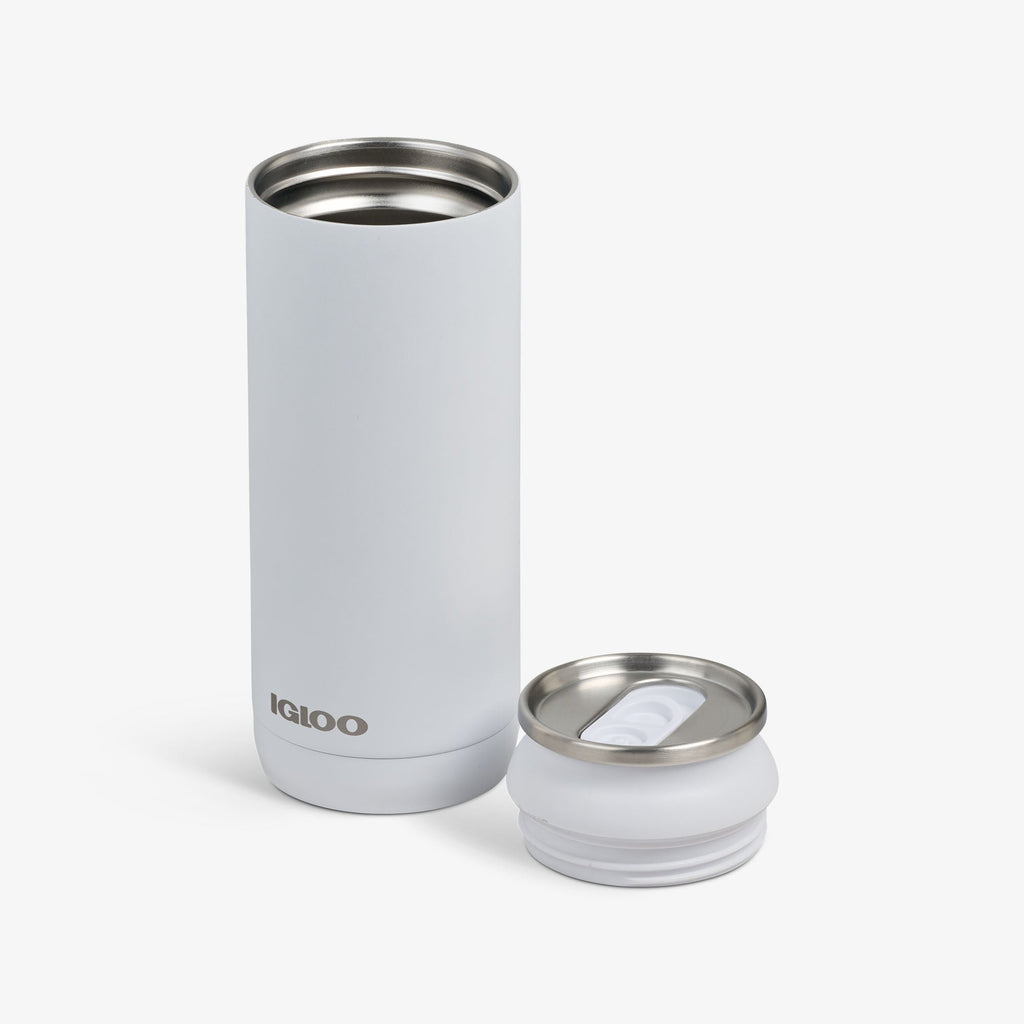 16 Oz Can N2 - White - Open View