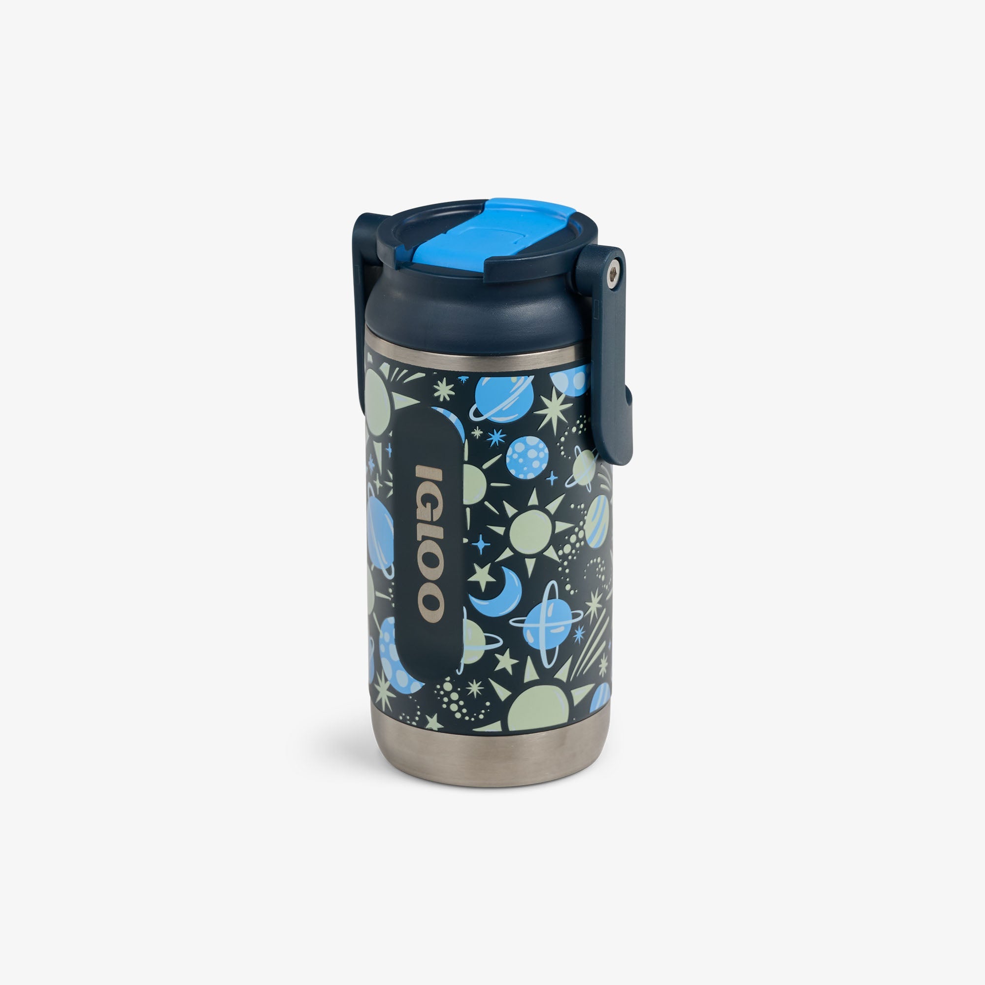 Kids Lunch Glow 12 Oz Sipper Bottle J4 - Cosmic Glow - Product View