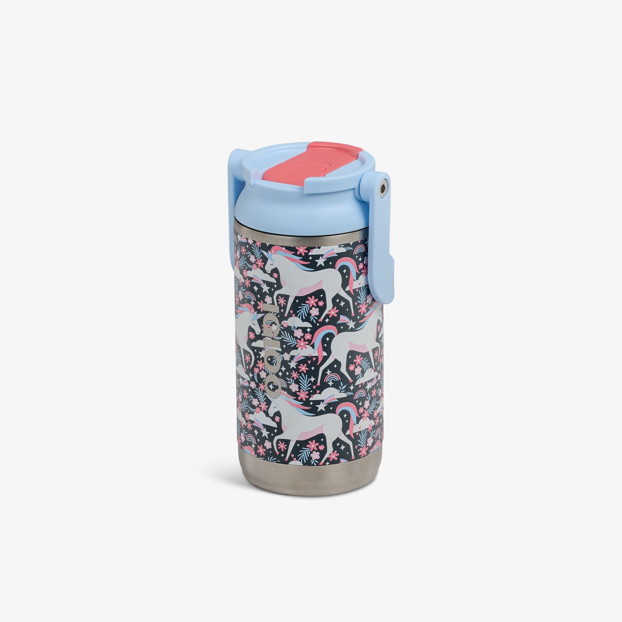 Kids Lunch 12 Oz Sipper Bottle W6 - Unicorns - Product View