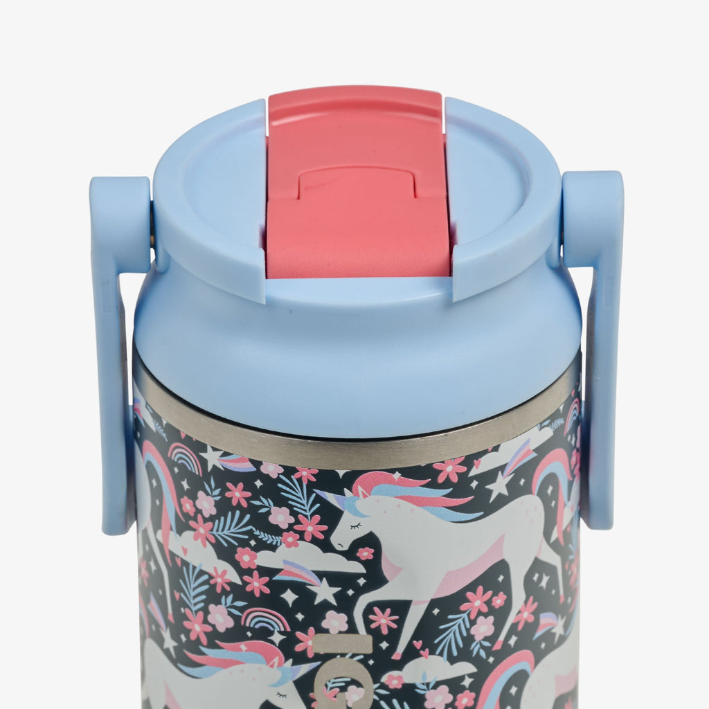 Kids Lunch 12 Oz Sipper Bottle W6 - Unicorns - Product View