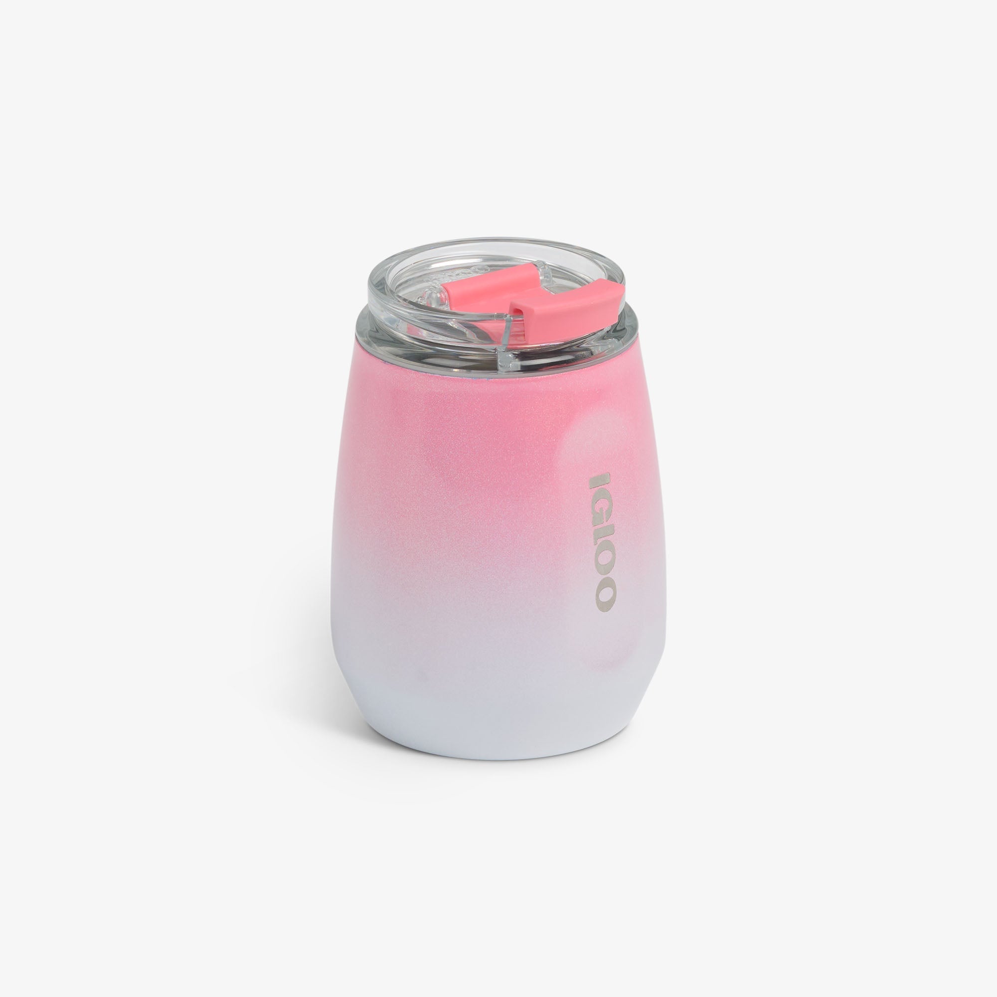 10 Oz Wine Tumbler E5 - Gradient Pink - Product View