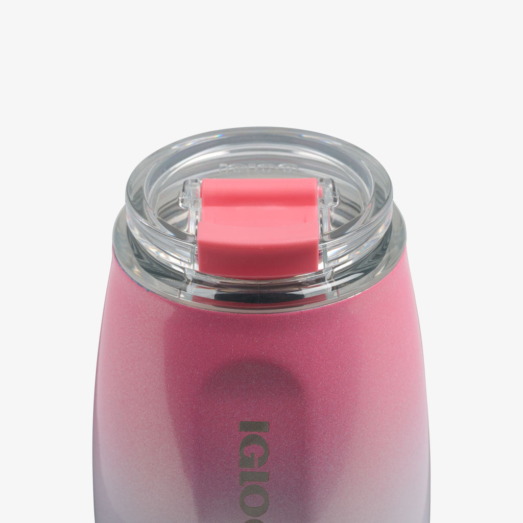 10 Oz Wine Tumbler E5 - Gradient Pink - Product View