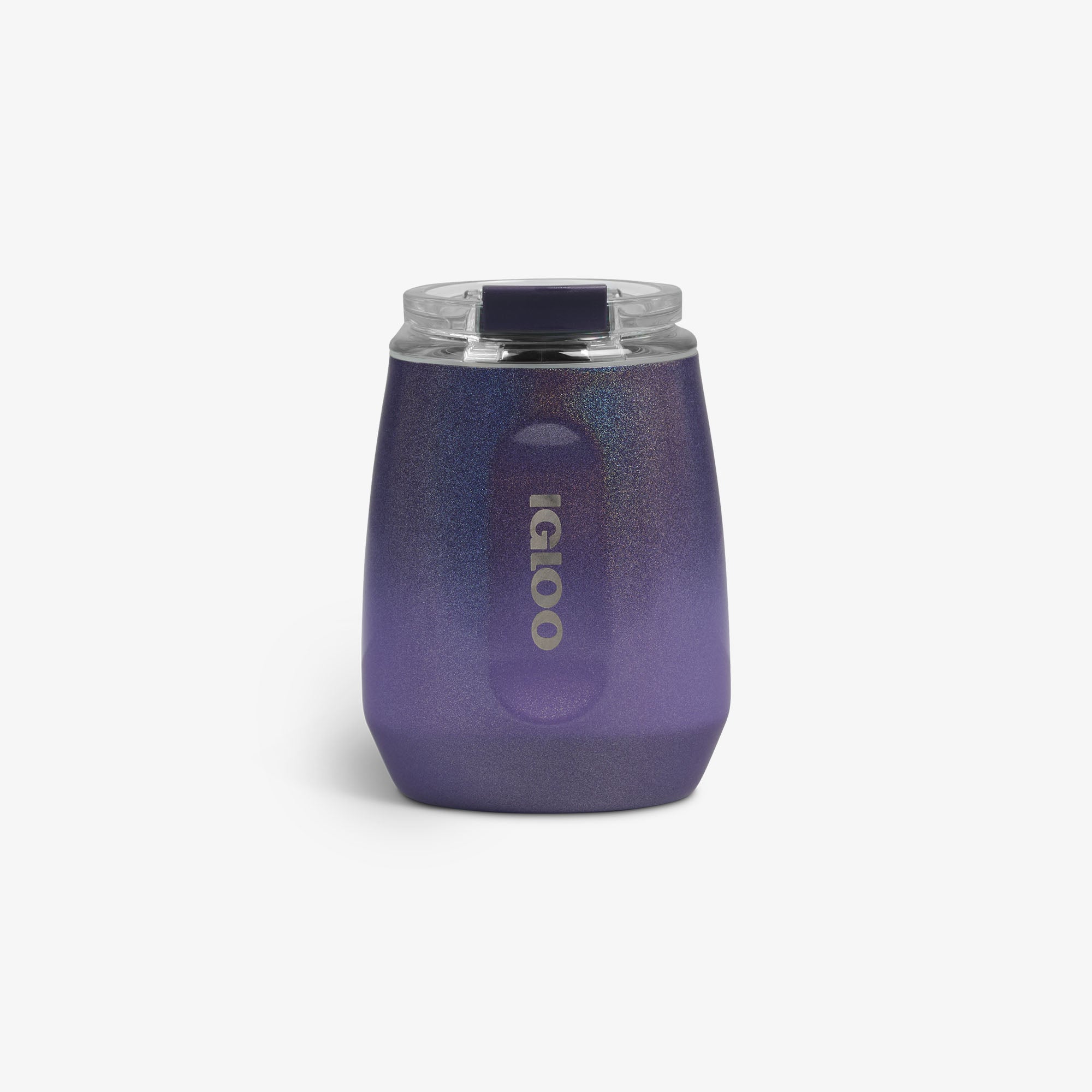 10 Oz Wine Tumbler E5 - Gradient Grape - Front View
