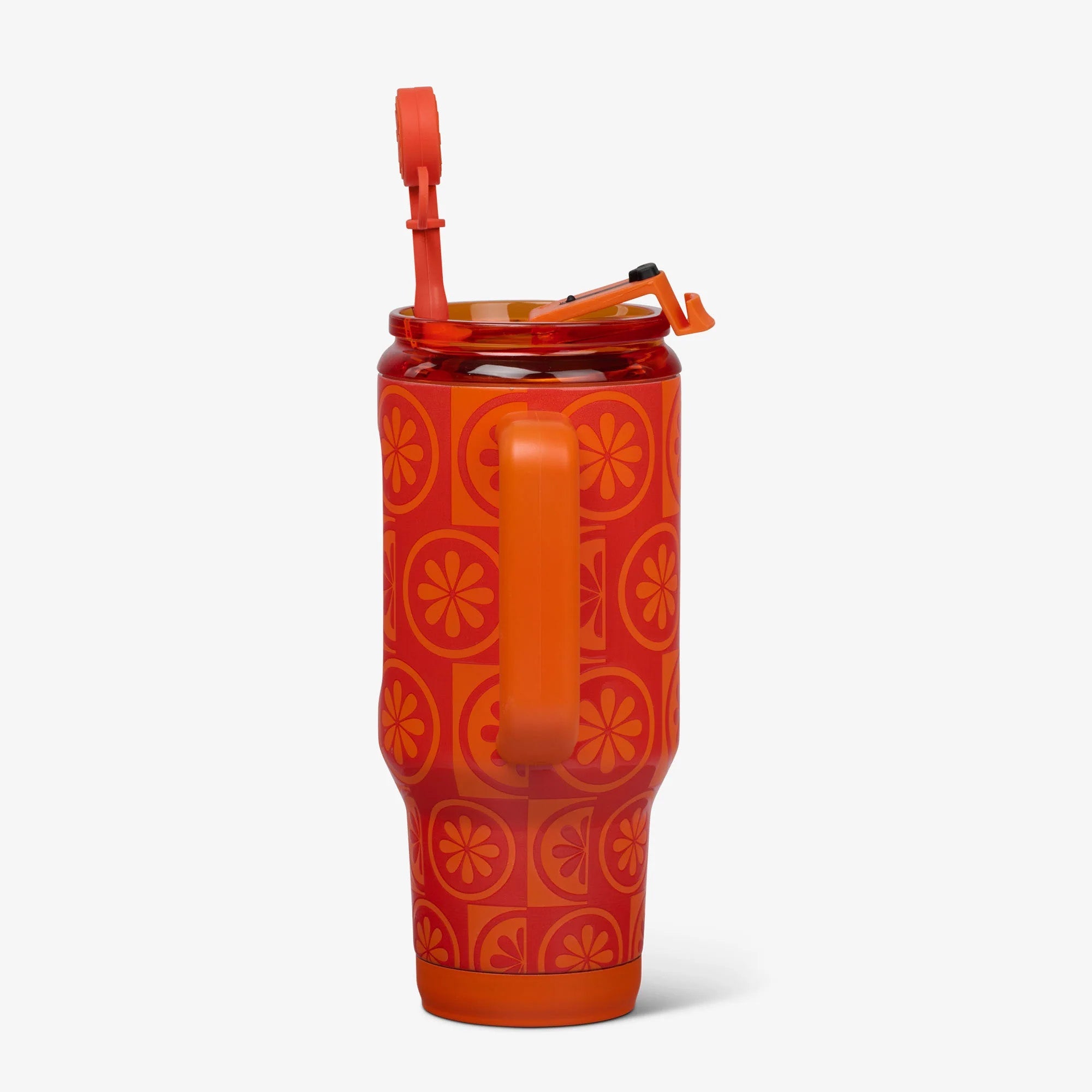 32 Oz Flip ‘n’ Sip Travel Mug G9 - Orange - Product View